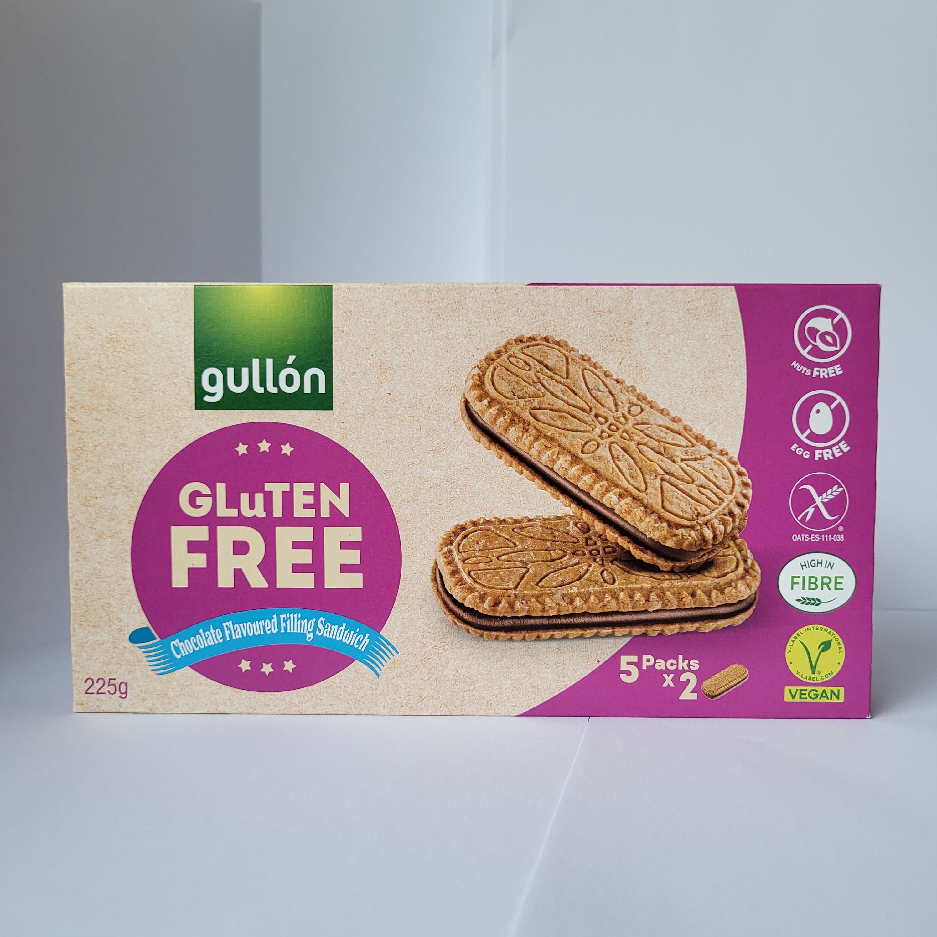 Gluten Free Chocolate Sandwich - 225g