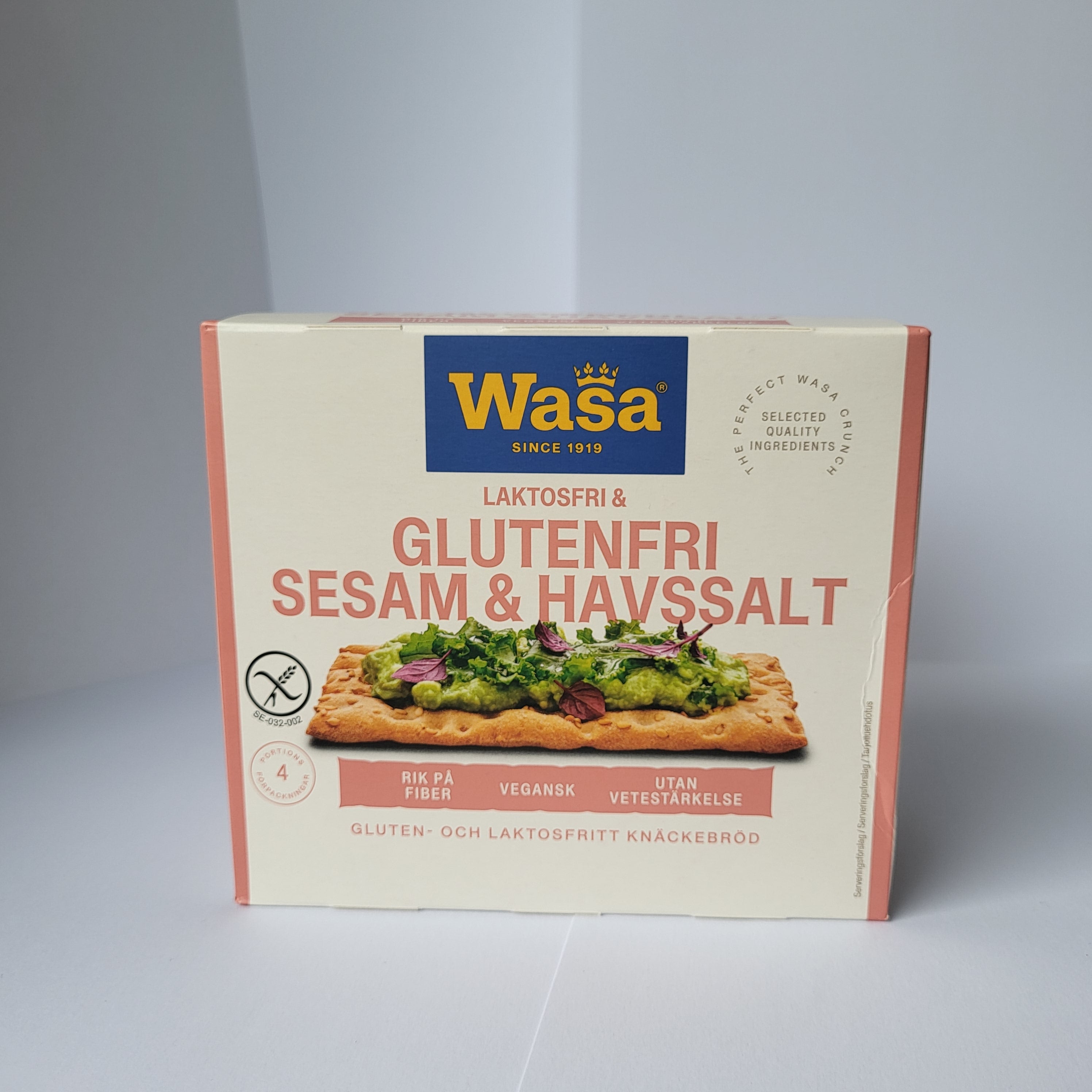 Glutenfri Knäckebröd Sesam & Havssalt - 240g
